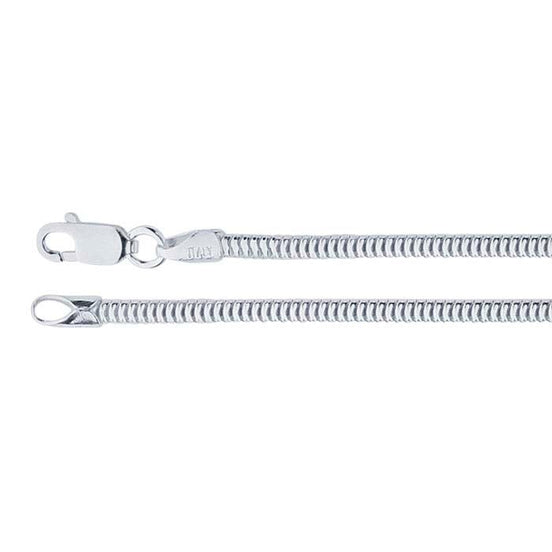 Snake Chain: Sterling Silver