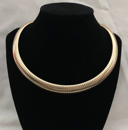 Gold-Filled Tubogas Omega Chain