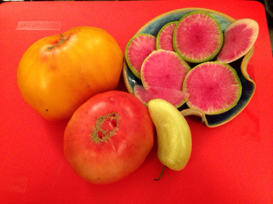 Mule with Bead Charm Earrings